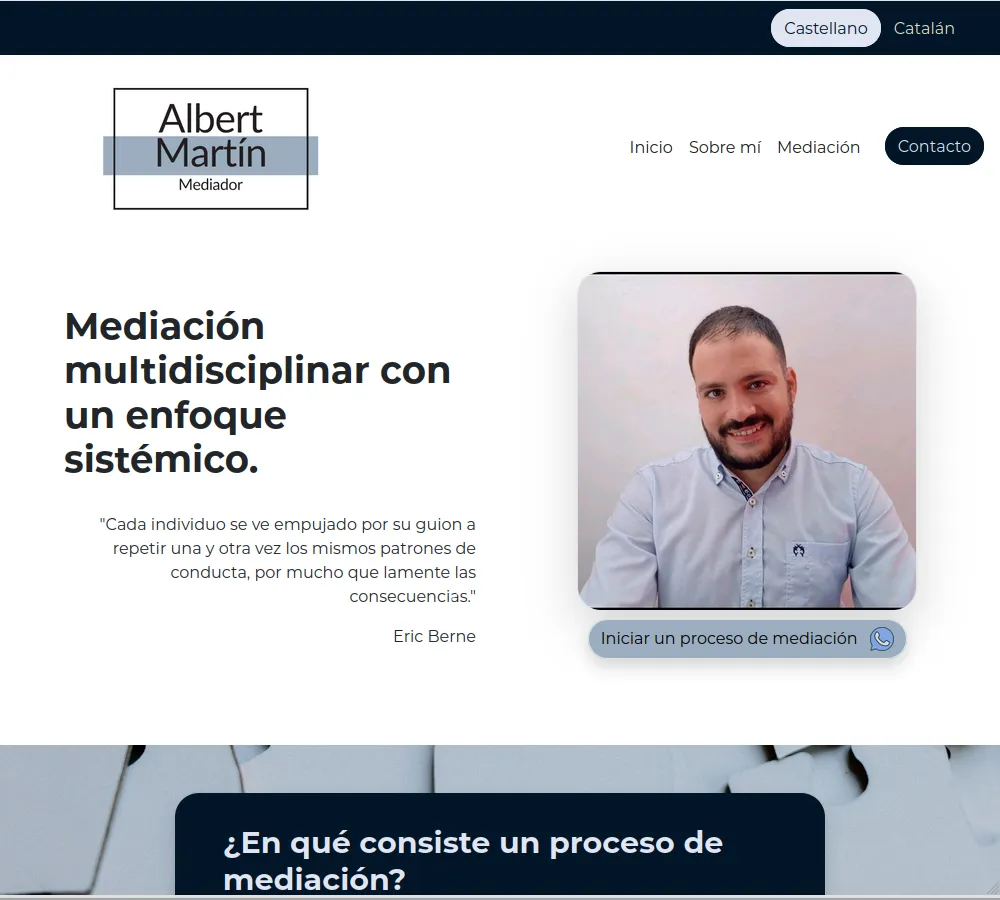 Albert Martin -  Professional Website